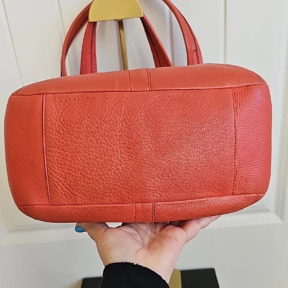 Coach Legacy Lining Ergo Coral 2007 Shoulder Bag EUC